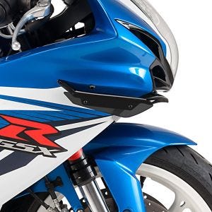 Vinge egnet for Suzuki GSX-R 750 / 600 11-16 svart Puig Downforce Sport Spoiler 3163N
