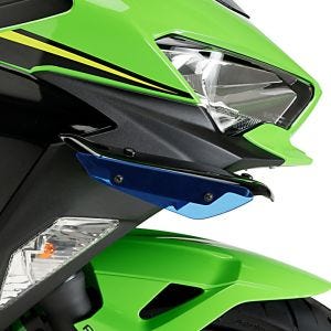 Vinge egnet for Kawasaki NINJA 400 18-20 blå Puig Downforce Sport Spoiler 3172A