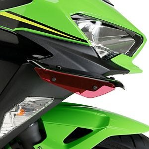 Vinge egnet for Kawasaki NINJA 400 18-20 rød Puig Downforce Sport Spoiler 3172R