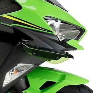 Vinge egnet for Kawasaki NINJA 400 18-20 grønn Puig Downforce Sport Spoiler 3172V