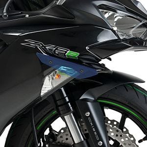 Vinge egnet for Kawasaki ZX-6R 19-20 blå Puig Downforce Sport Spoiler 3176A