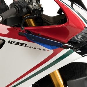 Vinge egnet for Ducati 1199 Panigale 12-14 blå Puig Downforce Sport Spoiler 3566A