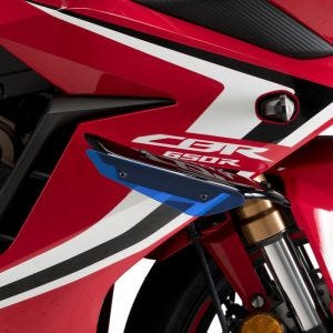 Vinge egnet for Honda CBR 650 R 19-23 blå Puig Downforce Sport Spoiler 3569A