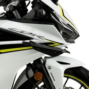 Vinge egnet for Honda CBR 500 R 19-23 svart Puig Downforce Sport Spoiler 3614N