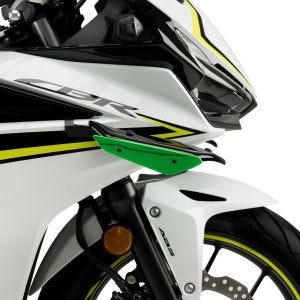 Vinge egnet for Honda CBR 500 R 19-23 grønn Puig Downforce Sport Spoiler 3614V