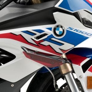 Vinge egnet for BMW S 1000 RR 19-22 rød Puig Downforce Sport Spoiler 3636R