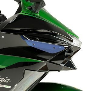 Vinge egnet for Kawasaki Ninja H2 SX 18-24 blå Puig Downforce Sport Spoiler 3658A