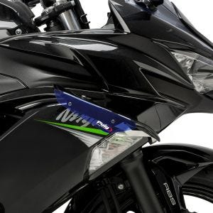 Vinge egnet for Kawasaki NINJA 650 20-24 blå Puig Downforce Sport Spoiler 3882A