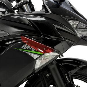 Vinge egnet for Kawasaki NINJA 650 20-24 rød Puig Downforce Sport Spoiler 3882R