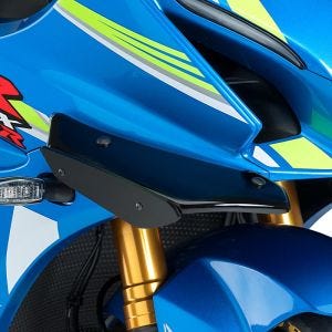 Vinge egnet for Suzuki GSX-R1000 / R 17-20 svart Puig Downforce Sport Spoiler 9738N