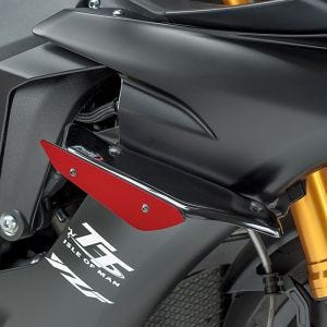 Vinge egnet for Yamaha YZF-R1 15-19 rød Puig Downforce Sport Spoiler 9766R