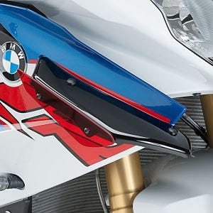 Vinge egnet for BMW S 1000 RR 15-18 rød Puig Downforce Sport Spoiler 9767R