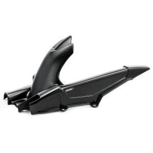 Bakhjulsdeksel egnet for Honda Africa Twin CRF 1000 L 16-19 karbonlook bakskjerm Puig 3484c