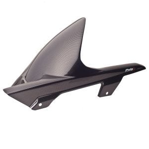 Bakhjulsdeksel egnet for Honda Hornet 600 07-13 bakskjerm i karbonlook Puig 4403c