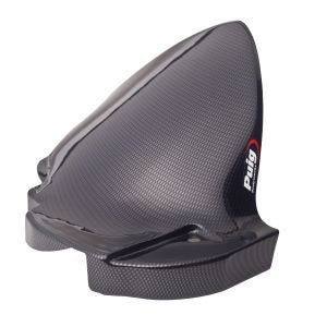 Bakhjulsdeksel egnet for Kawasaki VERSYS 650 07-21 Bakskjerm i karbonlook Puig 4407c