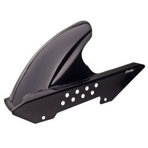 Bakhjulsdeksel egnet for Kawasaki Z 750 S 05-06 bakskjerm i karbonlook Puig 4524c