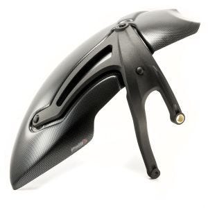 Bakhjulsdeksel egnet for BMW R 1200 S 06-08 bakskjerm i karbonlook Puig 5861c