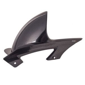 Bakhjulsdeksel egnet for Kawasaki ZZR 1400 12-20 karbonlook bakskjerm Puig 6043c