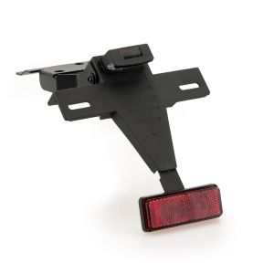 Nummerskiltholder Nummerskiltholder med LED egnet for Honda MONKEY 125 22 svart Puig 20550N