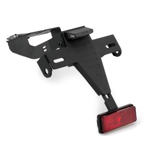 Nummerskiltholder Nummerskiltholder med LED egnet for Yamaha MT-10 / MT-10 SP 16-23 svart Puig 21411N