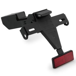 Nummerskiltholder Nummerskiltholder med LED egnet for Honda CB750 HORNET 23' svart Puig 21493N