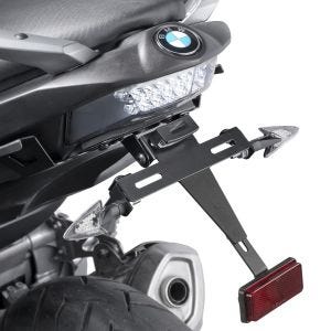 Nummerskiltholder Nummerskiltholder med LED egnet for Bmw C600 SPORT 12-15/C650 SPORT 12-15 svart Puig 6061N