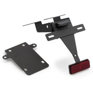 Nummerskiltholder Nummerskiltholder med LED egnet for Honda MSX 125 13-22 svart Puig 7552N