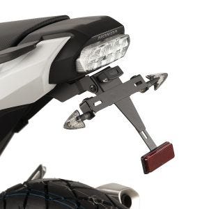 Nummerskiltholder Nummerskiltholder med LED egnet for Honda NC750S/X 16-18/INT.750 14-20 sort Puig 8725N