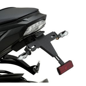 Nummerskiltholder egnet for Suzuki GSX-S 1000 15-24 Nummerskiltholder med LED Puig 9422N svart