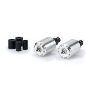 Styreender lange egnet for Ducati Streetfighter V4 20-24 styrevekter par Puig sølv 5777P
