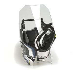 Halvkledning med frontrute og LED egnet for KTM 300 EXC 09-17 Semifaring Rally Puig 20548W klar