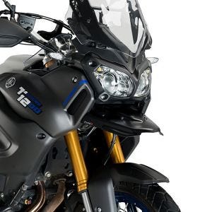 Nebbforlengelse egnet for Yamaha XT1200X SUPER TENERE /ZE 10-20 svart matt Puig 3584J
