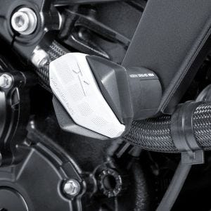 Crash pads R12 passer for Yamaha FZS 600 Fazer 98-03 hvite crash pads Puig 1872B