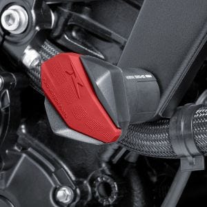Crash pads R12 passer for Ducati Hypermotard 821 13-15 røde Crash Pads Puig 6557R