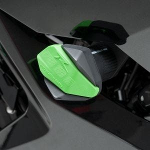 Crash pads R12 egnet for Kawasaki Ninja 250 SL 15-16 green Crash Pads Puig 7711V