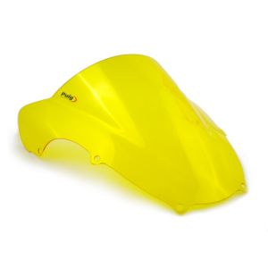Racing skjerm egnet for Suzuki GSX-R 1000 01-02 gul frontrute Puig 0189G