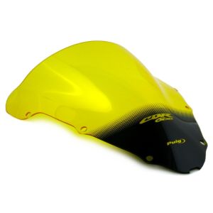 Racing skjerm egnet for Honda CBR 600 F/Sport 01-07 gul frontrute Puig 0861G