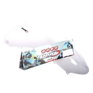 Racing skjerm egnet for Honda VFR 800 F 02-13 klar kåpeskjerm Puig 1097W