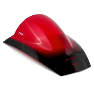 Racing skjerm egnet for Kawasaki ZX-12R 02-06 rød kåpeskjerm Puig 1123R