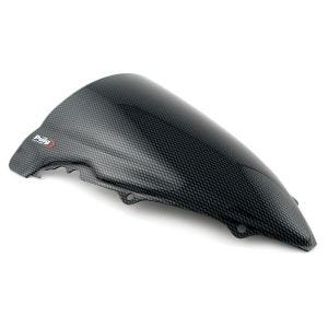 Racing skjerm egnet for Yamaha YZF-R6 03-05 carbon look fairing skjerm Puig 1328C