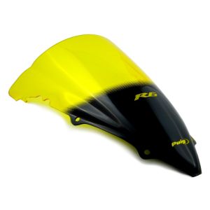 Racing skjerm egnet for Yamaha YZF-R6 03-05 gul kåpeskjerm Puig 1328G