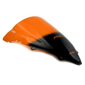 Racing skjerm egnet for Yamaha YZF-R6 03-05 oransje kåpeskjerm Puig 1328T