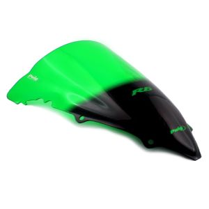 Racing skjerm egnet for Yamaha YZF-R6 03-05 grønn kåpeskjerm Puig 1328V