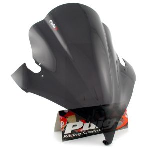 Racing skjerm egnet for Yamaha FZ6 Fazer 04-06 mørk tonet kåpeskjerm Puig 1646F