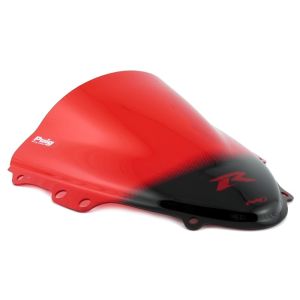Racing skjerm egnet for Suzuki GSX-R 750 / 600 04-05 rød frontrute Puig 1655R