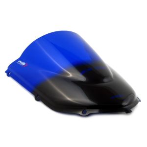 Racing skjerm egnet for Kawasaki ZX-10R 04-05 blå frontrute Puig 1657A