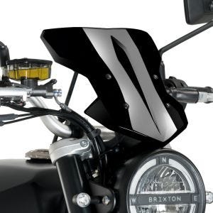 Frontrute egnet for Honda CB 650 R 19-24 Puig Flanker sort