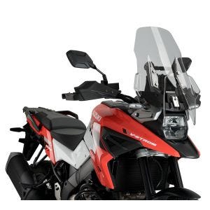 Turskjerm egnet for Suzuki V-Strom 1050 / XT 20-24 røykgrå frontrute Puig 20411H