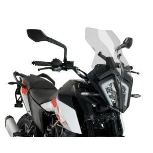 Turskjerm egnet for KTM 390 Adventure 20-24 klar frontrute Puig 20414W