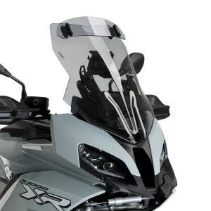 Spoiler turskjerm egnet for BMW S 1000 XR 20-24 røykgrå frontrute Puig 20456H